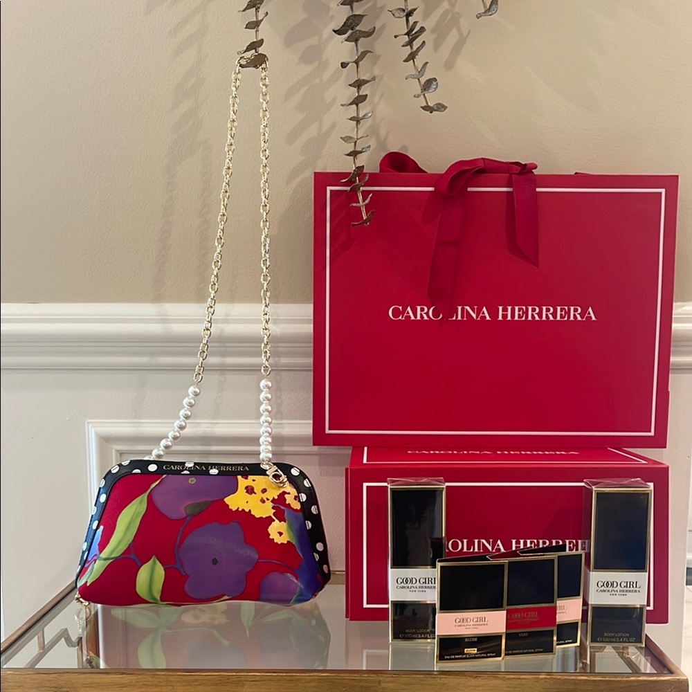 Carolina Herrera Floral Women's Bag - And Beauty Collection